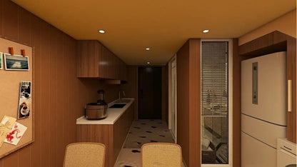 Contemporary Loft Room
