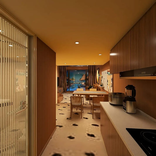 Contemporary Loft Room