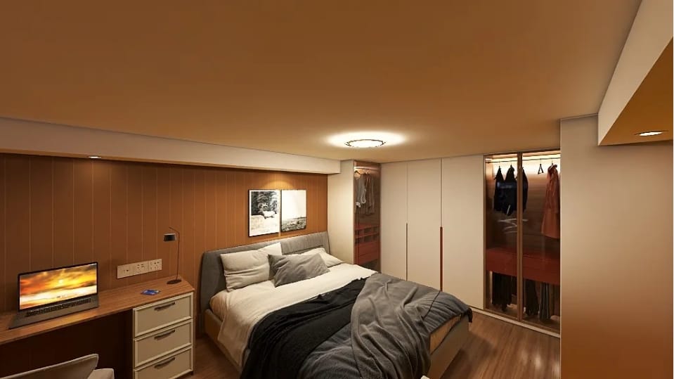 Contemporary Loft Room